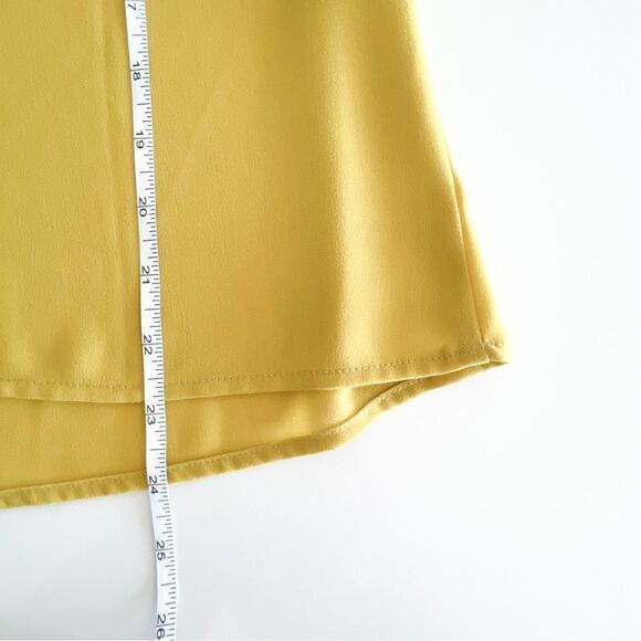 Forever 21 Colorblock Beaded Racerback Cami Yellow Black Top Women's M - Picture 4 of 5